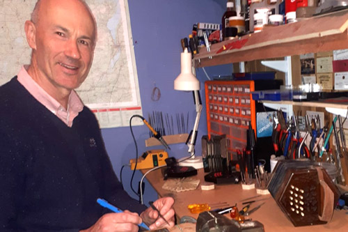 Kevin Costello Concertina repair